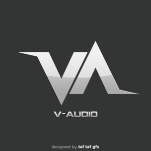 v-audio-logo-2(designed-by-taf-taf-gfx)