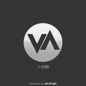 v-audio-logo--(designed-by-taf-taf-gfx)